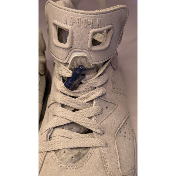 Air Jordan 6 VI Mid Georgetown Retro Men's Size-7 Grey/Blue Sneakers CT8529-012 - Picture 9 of 16